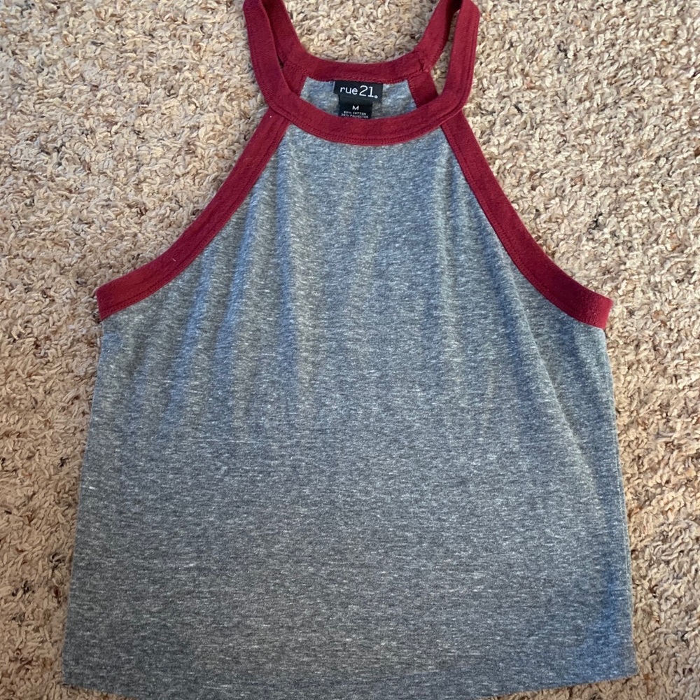 Gray tank top